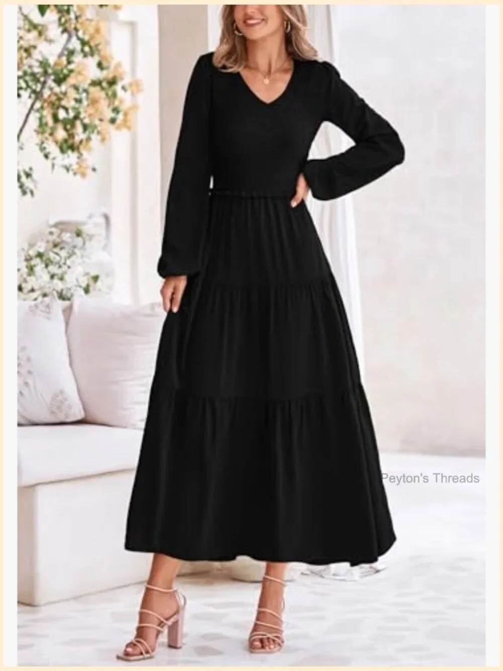 N/A neck smocked